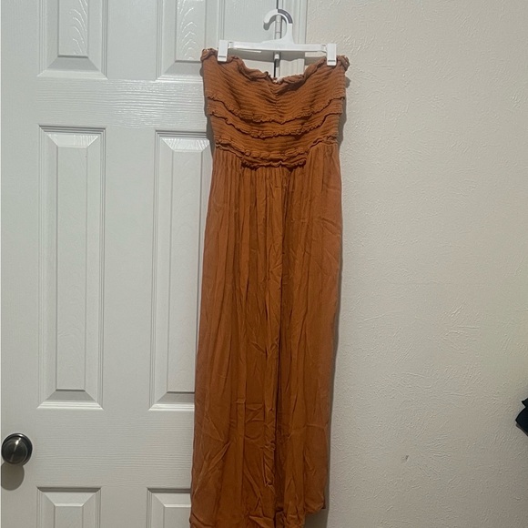O'Neill Dresses & Skirts - O'Neill Burnt Orange Smocked Dress